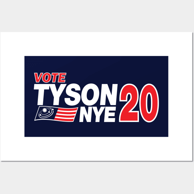 Tyson / Nye 2020 Wall Art by rexraygun